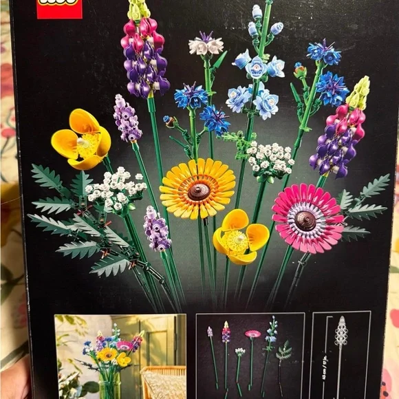 Lego #10313 Botanical Collection Wildflower Boutique ~ NEW Factory Sealed - Picture 4 of 6